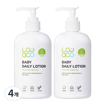 루아코 베이비 데일리 로션, 350ml, 4개