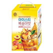 송원 아이스티 복숭아 70T +꽃샘 아이스티 레몬 80T