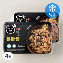 돈마씸 제주흑돼지 주물럭 순한맛 (냉동), 4팩, 250g