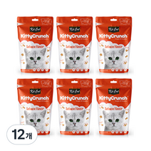 킷캣 키티 크런치 고양이 간식 60g, 연어맛, 12개