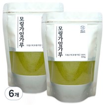 헬로우그린 모링가잎분말, 6개, 500g