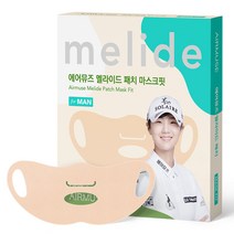 에어뮤즈 남성용 멜라이드 패치 마스크핏, 100g, 1개