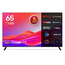 이노스 5년 무상AS 4K UHD QLED 구글 ZERO EDITION TV, 방문설치, 스탠드형, G65QLED, 164cm(65인치)