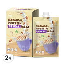 원투프리 오트밀 프로틴 시리얼 한끼 쉐이크 5p, 200g, 2개
