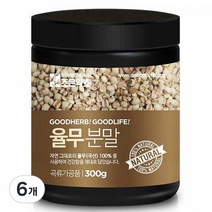 조은약초 율무 분말, 300g, 6개