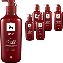 려 함빛 극손상케어 린스, 550ml, 6개