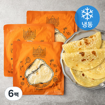 뉴델리인디안푸드 갈릭난 (냉동), 6팩, 180g