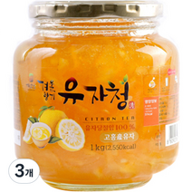 해맑음 겨울향기 유자청, 1kg, 1개입, 3개