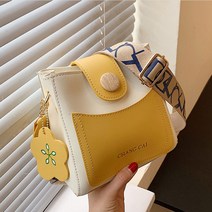 포픈 꽃 홀더 크로스백