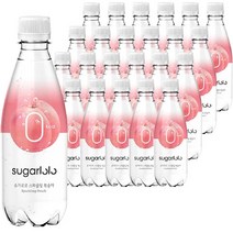 인테이크 슈가로로 스파클링 복숭아, 350ml, 24개