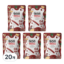 미쓰리 떡볶이 소스 04 매운맛, 50g, 20개
