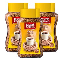 테이스터스초이스 마일드 모카 병, 100g, 3개