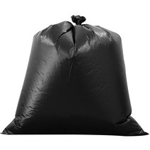 베로나 간편한 쓰레기 분리수거 비닐봉투 검정, 100개, 60L