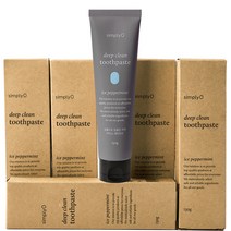 심플리오 딥클린 치약 아이스 페퍼민트, 130g, 6개
