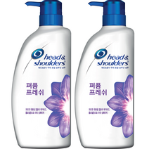 헤드앤숄더 퍼퓸프레쉬 샴푸, 750ml, 2개