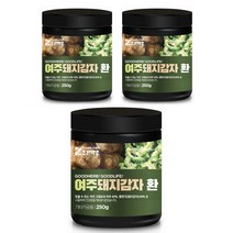 조은약초 여주 돼지감자환, 250g, 3개