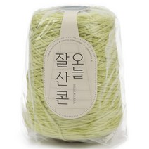 브랜드얀 프리미엄 오늘 잘 산 콘 순면콘사 10합, 6283번 그린애플