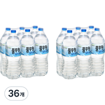 생수/물/풀무원샘물 워터루틴생수 2L, 36개