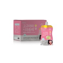 베베푸드 유아용 고구마와 사과퓨레 이유식 10p, 순한맛, 10개