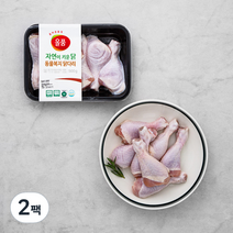 올품 동물복지 인증 닭다리, 500g, 2팩