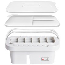 다다 3단 물통 매직 팔레트, 오프 화이트
