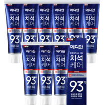 메디안 치석케어 오리지널 치약, 120g, 9개