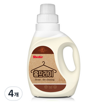 쉬슬러 홈드라이 전용세제 본품, 650ml, 4개