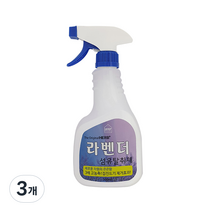 허브플러스 3배 고농축 섬유탈취제 라벤더 본품, 500ml, 3개