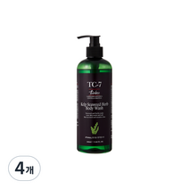 띵코 TC-7 켈프 씨위드 허브 바디워시, 500ml, 4개