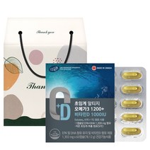 온푸드 초임계 알티지 오메가3 1200+ 비타민D 1000IU, 1개