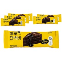 프로틴방앗간 하루단백바 제트 초코케이크맛, 40g, 6개