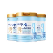 남양유업 아기사랑 수 어드밴스 분유 3단계, 750g, 3개