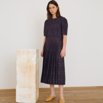 JILLBY JILLSTUART Polka Dot Pleated 드레스