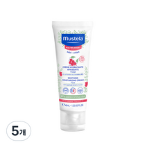 무스텔라 수딩 모이스처라이징 크림, 40ml, 5개