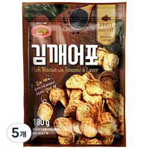 머거본 김깨 어포, 180g, 5개
