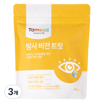 탐사 강아지 뉴트리션 비전 트릿 아이케어 300g, 단일 맛, 3개, 눈물 개선/눈건강