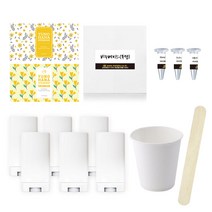 마타바 유노하나 휴대용 스틱비누 만들기 키트, 혼합색상