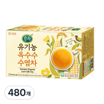 순작 휴 유기농 옥수수수염차, 1.5g, 80개입, 6개