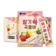 베베쿡 딸기 쏙 곡물바 8p, 딸기맛, 40g, 6개