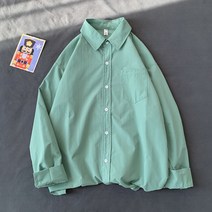 안다로미 여성용 모아모아 오버핏 셔츠