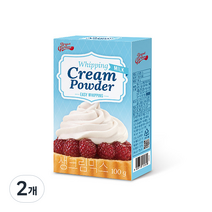 브레드가든 휘핑크림파우더 생크림믹스, 100g, 2개