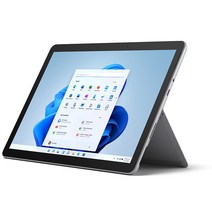 마이크로소프트 2022 Surface Go 3 LTE 10.5, 플래티넘, 8PI-00010, 펜티엄 골드, 64GB, 4GB, WIN11 S