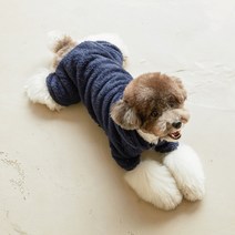 베니즈 보아 플리스 후드 올인원, 네이비