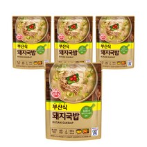 오뚜기 부산식 돼지국밥, 4개, 500g