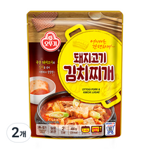 오뚜기 돼지고기 김치찌개, 480g, 2개