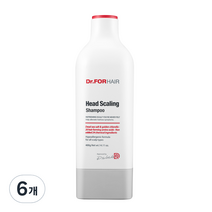 닥터포헤어 헤드 스케일링 샴푸, 400g, 6개