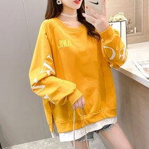 루나걸 여성용 카엘 루즈핏 맨투맨