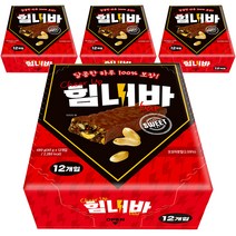 힘내바 초코 스니커즈, 40g, 48개