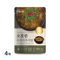신송 오롯한 우거지추어탕, 450g, 4개
