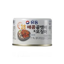 유동 1초 매콤 골뱅이 오징어, 140g, 48개